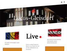 Tablet Screenshot of logos-gleisdorf.at